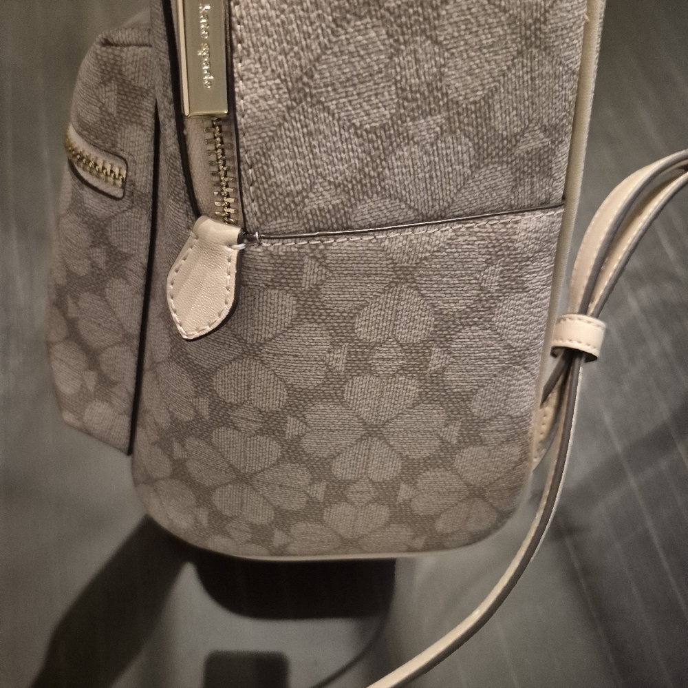 Kate Spade Beige Purse/ Backpack NWT! - Picture 7 of 10